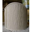 Wall Sconce Clip-On Shield Shade Rubelli Pleated Taffetas Fabric Mini Lampshade