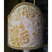 Clip-On Shield Shade Fortuny Cimarosa in Yellow and White