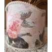 Clip-On Lamp Shade Rubelli Printed Fabric Spring Violetta Pattern