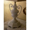 Antique Bronze Table Lamp Shabby Chic