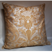 Fortuny Throw Pillow Cushion Cover Gold Museum Caravaggio Pattern