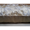 Throw Pillow Cushion Cover Silk Lampas Rubelli Fabric Honey Giambellino Pattern