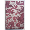 Fortuny Fabric Covered Journal Hardcover Notebook Deep Burgundy & Silvery Gold Caravaggio Pattern