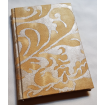 Fortuny Fabric Covered Journal Hardcover Notebook Gold Museum Caravaggio Pattern