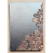 Rubelli Fabric Covered Journal Hardcover Notebook Silk Lampas Blue Sherazade Pattern