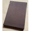 Rubelli Fabric Covered Journal Hardcover Notebook Silk Lampas Brown Sherazade Pattern