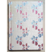 Rubelli Fabric Covered Journal Hardcover Notebook Silk Liseré Fragole Pattern