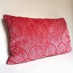 Decorative Pillow Case Luigi Bevilacqua Velvet Hibiscus Palmyra Pattern