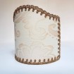 Wall Sconce Clip-On Lampshade Fortuny Fabric No Color Sevigne Pattern