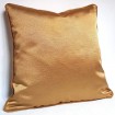 Gold Pillow Case Satin Rubelli Fabric Yoroi Pattern