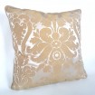 Throw Pillow Case Rubelli Fabric Cream Silk Damask Bestegui Pattern