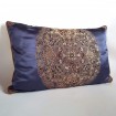 Rubelli Sherazade Silk Lampas Fabric Throw Pillow Cushion Cover