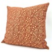 Throw Pillow Cushion Case Fortuny Fabric Deep Burgundy & Gold Granada Pattern