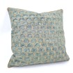 Throw Pillow Case Fortuny Fabric Arboreto Pattern Pine & Gold Texture