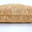 Embroidered Pillow Case Gold Silk Rubelli Fabric Venere Pattern