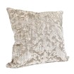 24" x 24" Decorative Pillow Case Luigi Bevilacqua Stone Velvet Bestiario Pattern