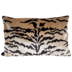 Decorative Pillow Case Luigi Bevilacqua Sand Velvet Tigre Pattern