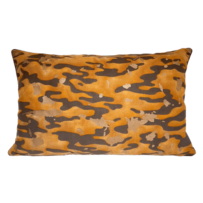 Decorative Pillow Case Fortuny Fabric Camo Isole Pattern Tiger Texture