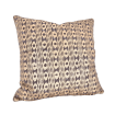 Decorative Pillow Case Fortuny Fabric Unita Pattern Smoke & Gold