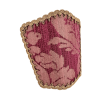 Wall Sconce Venetian Clip On Shield Shade Rubelli Ruzante Cardinal Silk Damask Fabric