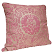 Throw Pillow Cushion Cover Fortuny Fabric Orsini Red & Gold Texture