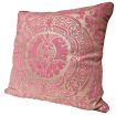 Throw Pillow Cushion Cover Fortuny Fabric Orsini Red & Gold Texture