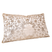 Ivory and Gold Silk Jacquard Les Indes Galantes Rubelli  Fabric Throw Pillow Cushion Cover