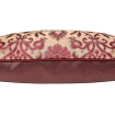 Decorative Pillow Case Antique Red Silk Brocatelle Luigi Bevilacqua Fabric Rinascimento Pattern