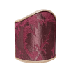 Wall Sconce Clip-On Lamp Shade Amethyst Jacquard Rubelli Fabric Gritti Pattern