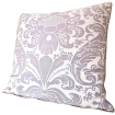 Fortuny Pillow Cover Lavender & White Caravaggio Pattern