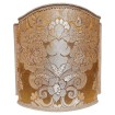 Venetian Lampshade in Rubelli Silk Rich Lampas Gold Cuoridoro Pattern