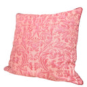 Handmade Decorative Pillow Made With Fortuny Fabric – Sevres Red Museum Texture