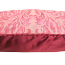 Handmade Decorative Pillow Made With Fortuny Fabric – Sevres Red Museum Texture