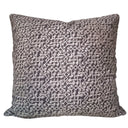 Handmade Decorative Pillow Made With Fortuny Fabric – Black & Silver Rabat Pattern