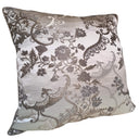 Ivory & Gold Silk Brocade Madama Butterfly Rubelli Fabric - Handmade Decorative Pillow