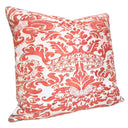 Handmade Decorative Pillow Made With Fortuny Fabric – Bittersweet & Pale Grey Corone Pattern