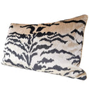 Handmade Decorative Pillow Made With Luigi Bevilacqua Sand Velvet Tigre Pattern