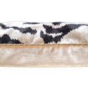 Handmade Decorative Pillow Made With Luigi Bevilacqua Sand Velvet Tigre Pattern