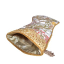 Luxury Christmas Stocking in Rubelli Lampas Fabric Dauphin Pattern
