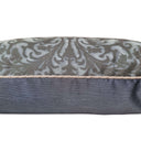 Handmade Decorative Pillow Made With Fortuny Fabric – Bistro Monotones Sevres Pattern