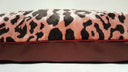 Handmade Decorative Pillow Made With Luigi Bevilacqua Pink Velvet Leopardo Pattern