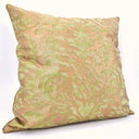 Handmade Decorative Pillow Made With Fortuny Fabric – Bayou Green & Gold Sevigne Pattern