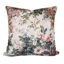 Floral Handmade Decorative Pillow Made With Rubelli Printed Fabric Autumn Violetta Spring