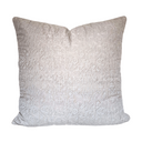 Handmade Decorative Pillow Made With Fortuny Fabric – Platinum Monotones Moresco Pattern