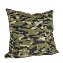Handmade Decorative Pillow Made With Fortuny Fabric – Camo Isole Pattern Army