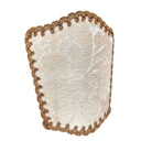 Wall Sconce Venetian Clip On Shield Shade Rubelli Ruzante Beige Silk Damask Fabric