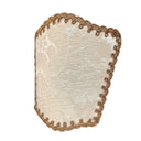 Wall Sconce Venetian Clip On Shield Shade Rubelli Ruzante Beige Silk Damask Fabric