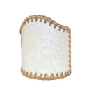 Wall Sconce Clip On Lamp Shade in Cream Parchment