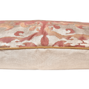 Handmade Decorative Pillow Made With Fortuny Fabric – Rust & Gold Sevigne Pattern