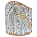Wall Sconce Clip-On Shield Shade Luigi Bevilacqua Velvet Baltic Green Da Vinci Pattern